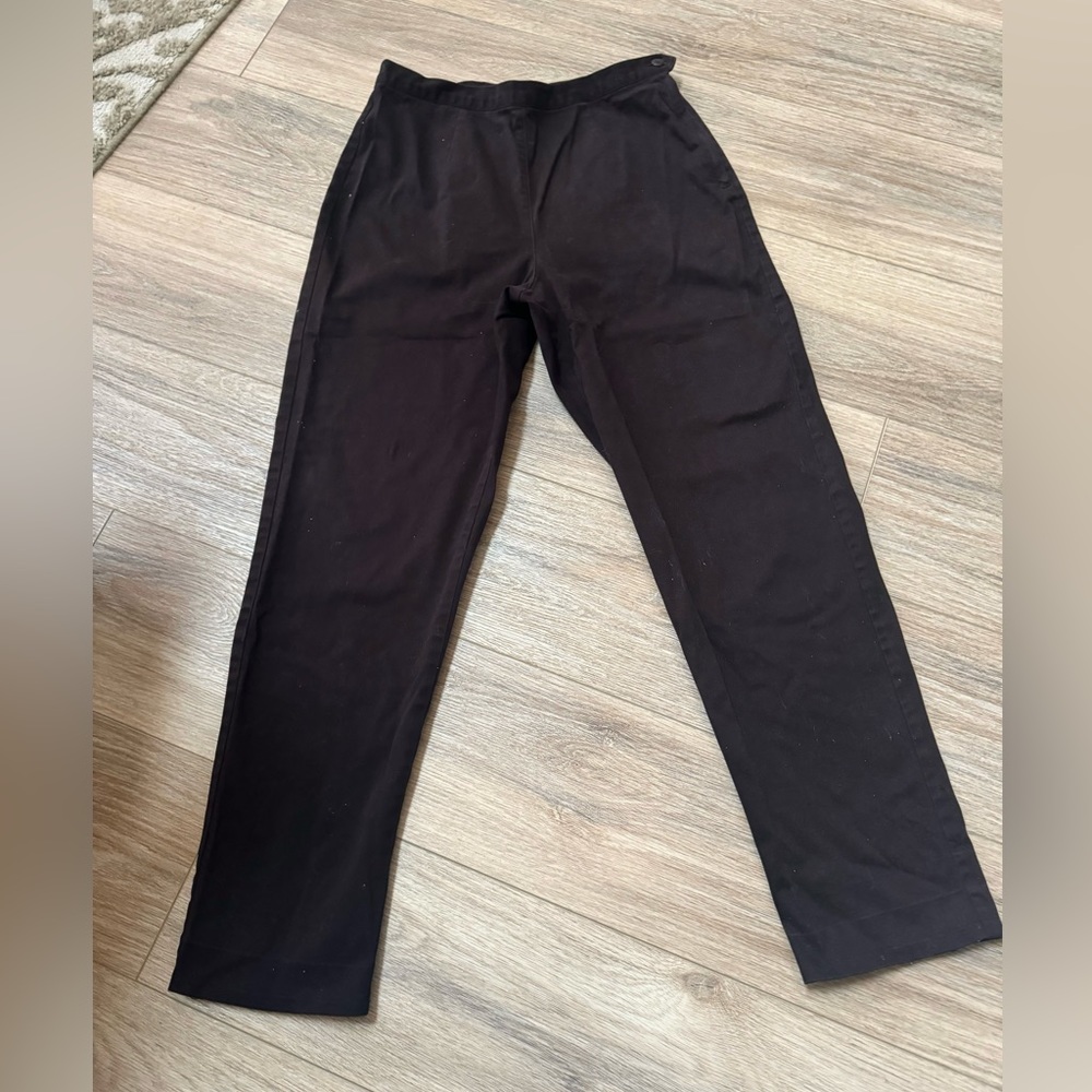 Ann Taylor Pants | High Waist side zip w/button. Straight leg | Brown Sz 10 S
